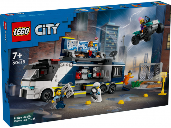 LEGO® City 60418 Polizeitruck mit Labor [neu]