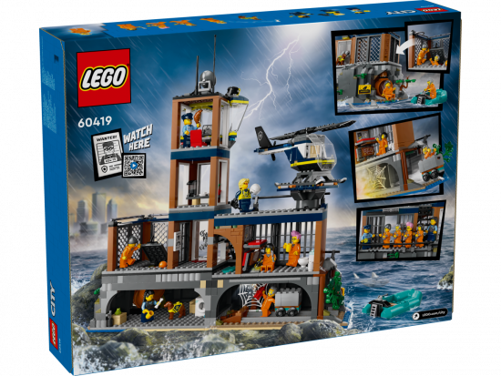 LEGO® City 60419 Polizeistation auf der Gefängnisinsel [neu]