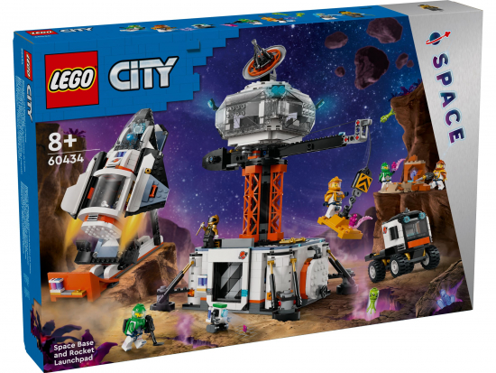 LEGO® City 60434 Raumbasis mit Startrampe [neu]