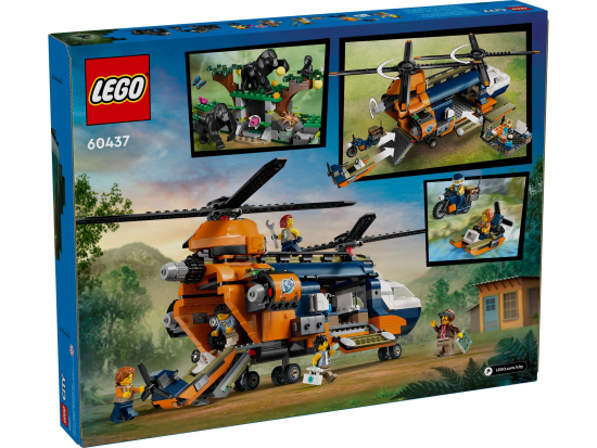 LEGO® City 60437 Dschungelforscher-Hubschrauber [neu]