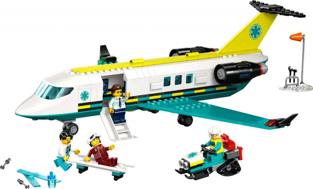 Preview: LEGO® City 60465 Notfallrettungsflugzeug [neu]