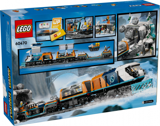 Preview: LEGO® City 60470 Arktis-Polarexpress [neu]