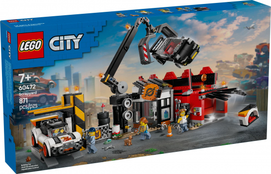 LEGO® City 60472 Schrottplatz mit Autos [neu]