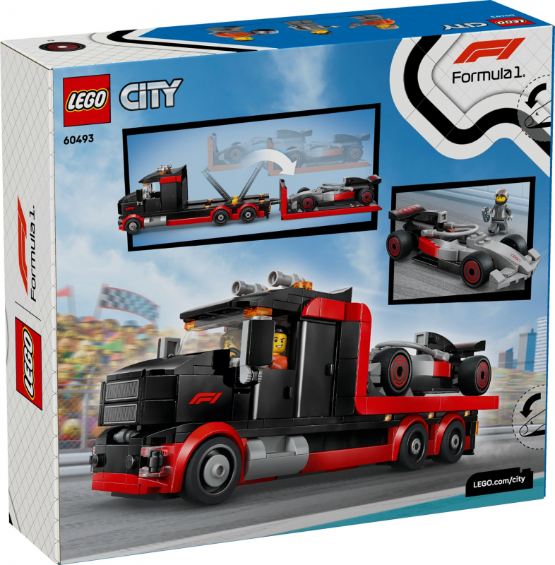 Preview: LEGO® City 60493 F1® Truck mit Audi F1® Rennwagen [neu]