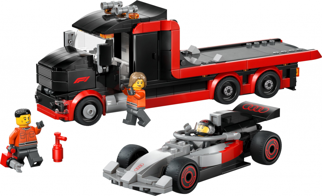 Preview: LEGO® City 60493 F1® Truck mit Audi F1® Rennwagen [neu]