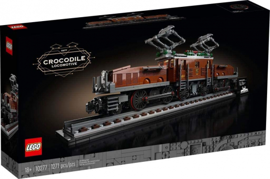 LEGO Eisenbahn 10277 Lokomotive "Krokodil" [neu]