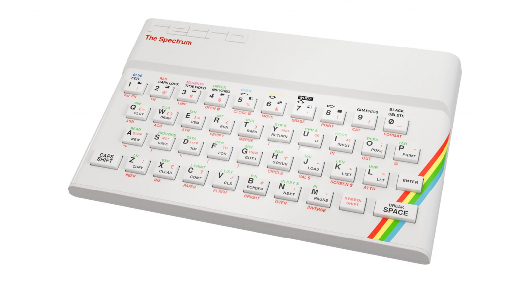 The Spectrum White Edition inkl. 48 Spielen