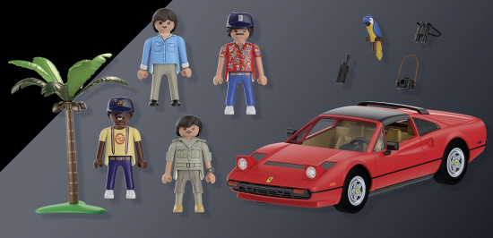 Playmobil® Famous Cars 71343 Magnum, P.I. Ferrari 308 GTS Quattrovalvole, Supersportwagen [neu]