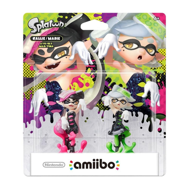 amiibo Splatoon 2er Figuren Set (Aioli + Limone) (Nintendo Wii U/Switch 1 & 2/3DS/New 3DS)