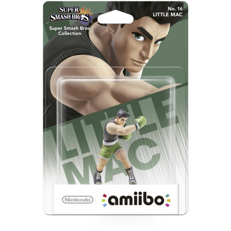 amiibo Super Smash Bros. Little Mac No. 16 (Nintendo Wii U/Switch 1 & 2/3DS/New 3DS)
