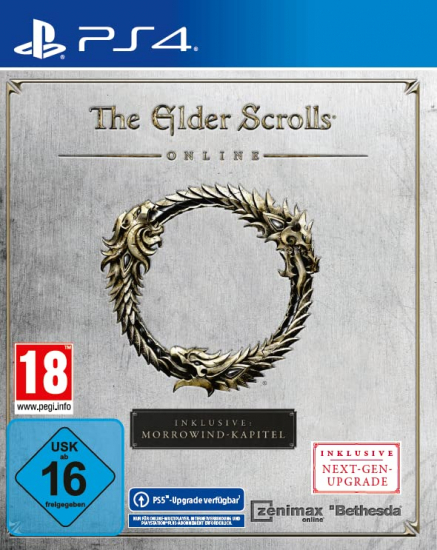 The Elder Scrolls Online inkl. Morrowind (deutsch spielbar) (AT PEGI) (PS4) inkl. PS5 Upgrade
