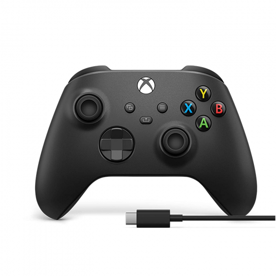Microsoft Xbox Series Wireless Controller M, schwarz (XBOX Series S/X/One/PC) [Verpackungsschaden]
