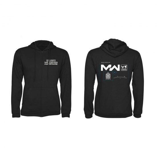 Call of Duty Modern Warfare Zipper Hoodie "Logo" Black