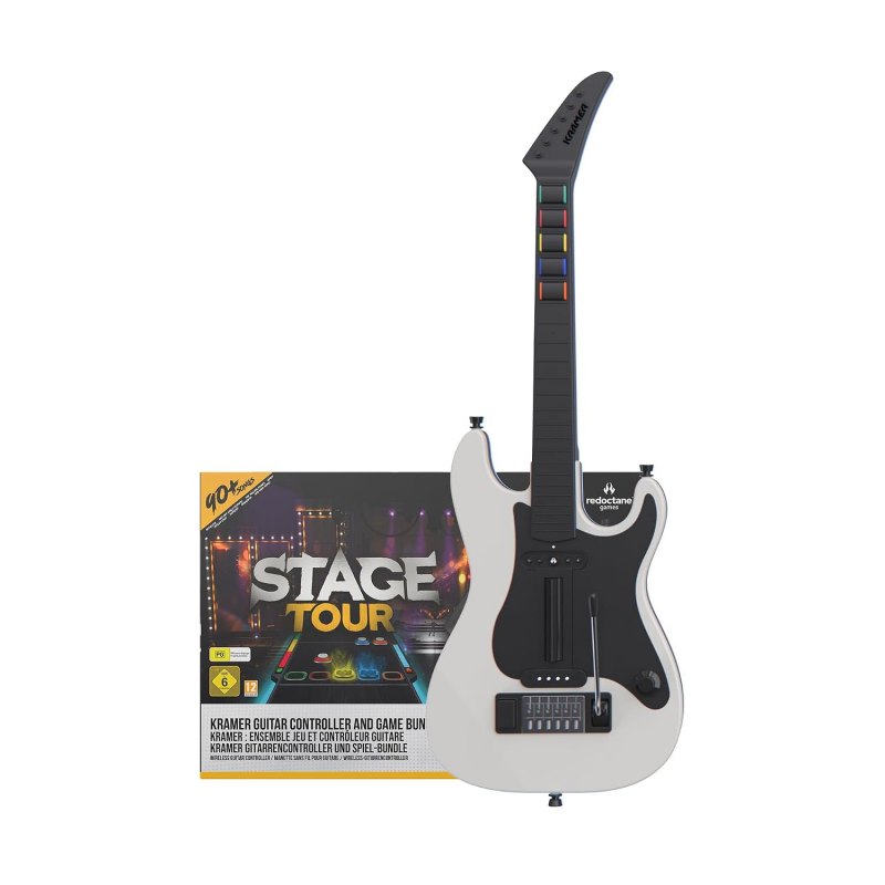 Stage Tour Game + Kramer Guitar Controller Bundle (deutsch spielbar) (AT PEGI) (PC) [Code in a Box]