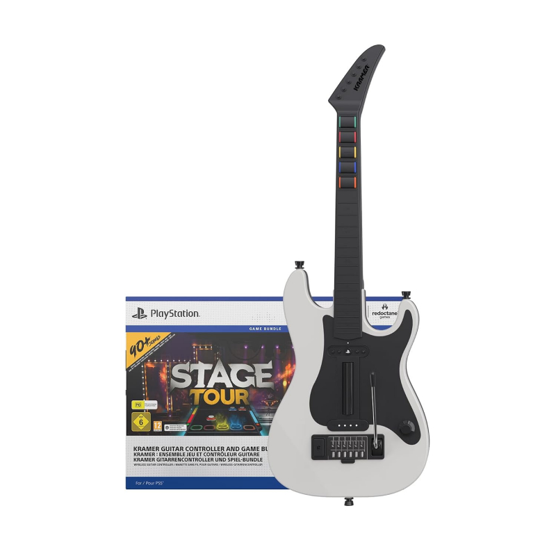 Stage Tour Game + Kramer Guitar Controller Bundle (deutsch spielbar) (AT PEGI) (PS5)