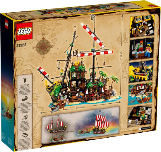 LEGO Ideas 21322 Piraten der Barracuda-Bucht [neu]