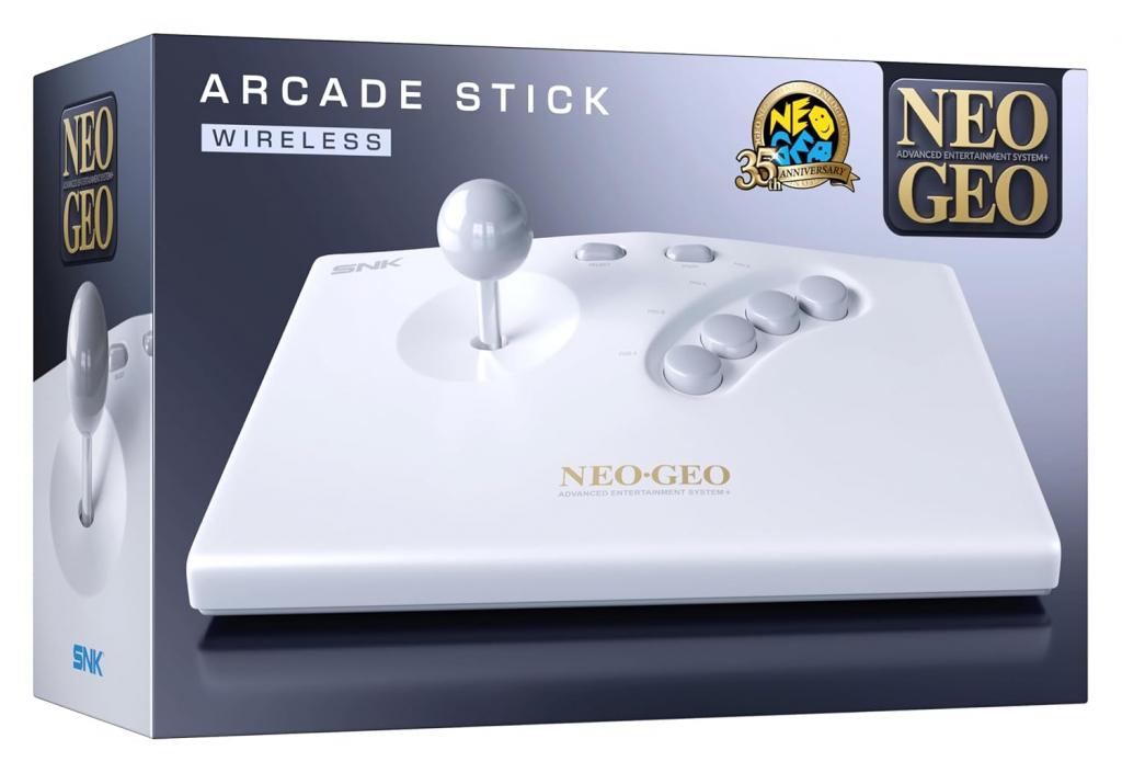 NEO GEO AES+ Arcade-Stick weiss/white [neu]