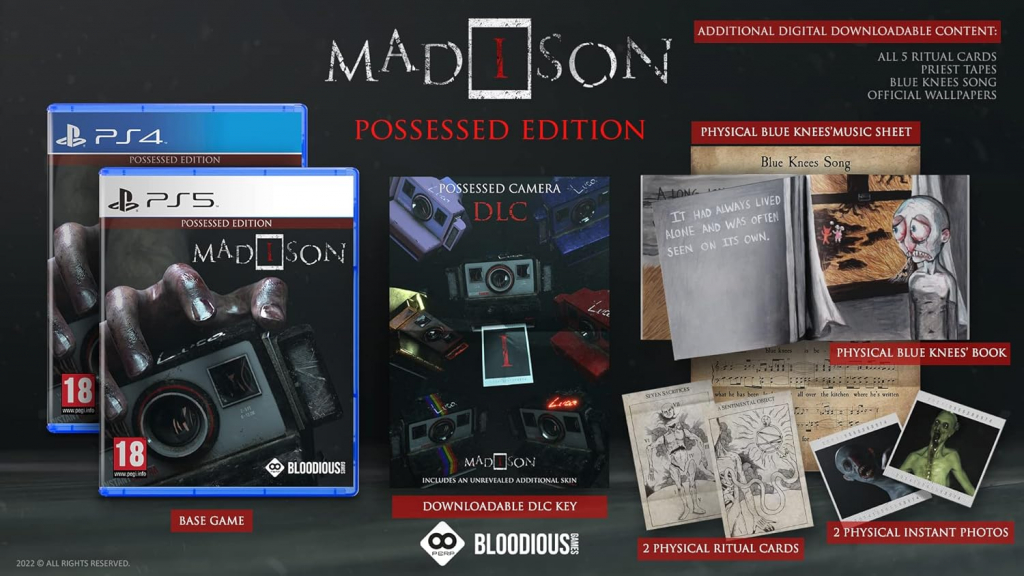 Preview: MADiSON Possessed Edition  [uncut] (deutsch spielbar) (EU PEGI) (PS4)