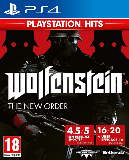 Wolfenstein The New Order [Playstation Hits] [uncut] (englisch spielbar) (EU PEGI) (PS4)