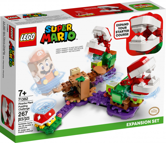 LEGO® Super Mario 71382 Piranha-Pflanzen-Herausforderung – Erweiterungsset [neu]