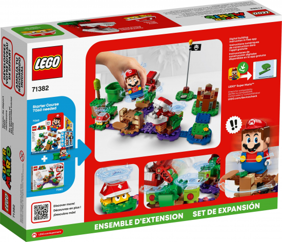 LEGO® Super Mario 71382 Piranha-Pflanzen-Herausforderung – Erweiterungsset [neu]