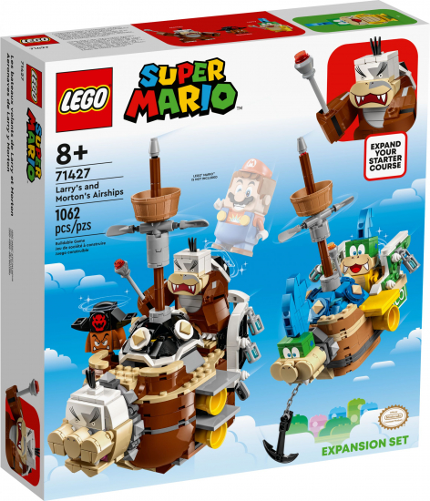 LEGO® Super Mario 71427 Larry und Mortons Luftgaleeren – Erweiterungsset [neu]
