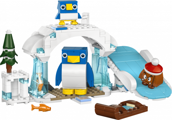 LEGO® Super Mario 71430 Schneeabenteuer mit Familie Pinguin – Erweiterungsset [neu]