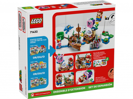LEGO® Super Mario 71432 Dorrie und das versunkene Schiff – Erweiterungsset [neu]