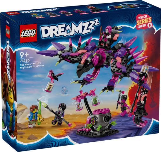 LEGO® Dreamzzz 71483 Die Albtraumkreaturen der Nimmerhexe [neu]