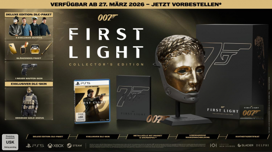007 First Light Collector's Edition [uncut] (deutsch spielbar) (AT PEGI) (PS5) inkl. Deluxe Edition Upgrade