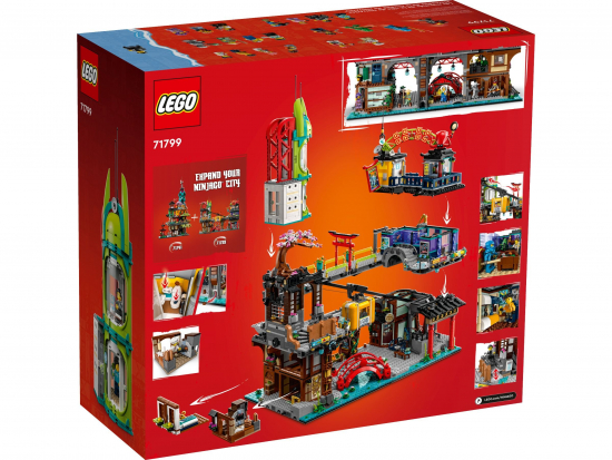 Preview: LEGO® Ninjago 71799 Die Märkte von NINJAGO® City [neu]
