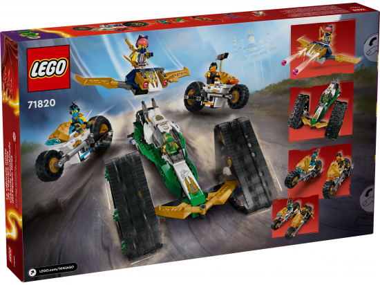 LEGO® Ninjago 71820 Kombi-Raupe des Ninja-Teams [neu - Verpackung leicht eingedrückt]