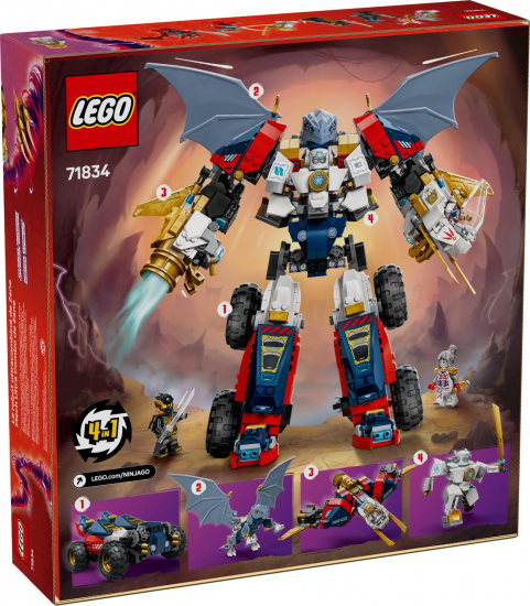 LEGO® Ninjago 71834 Zanes Ultra-Kombi-Mech [neu]