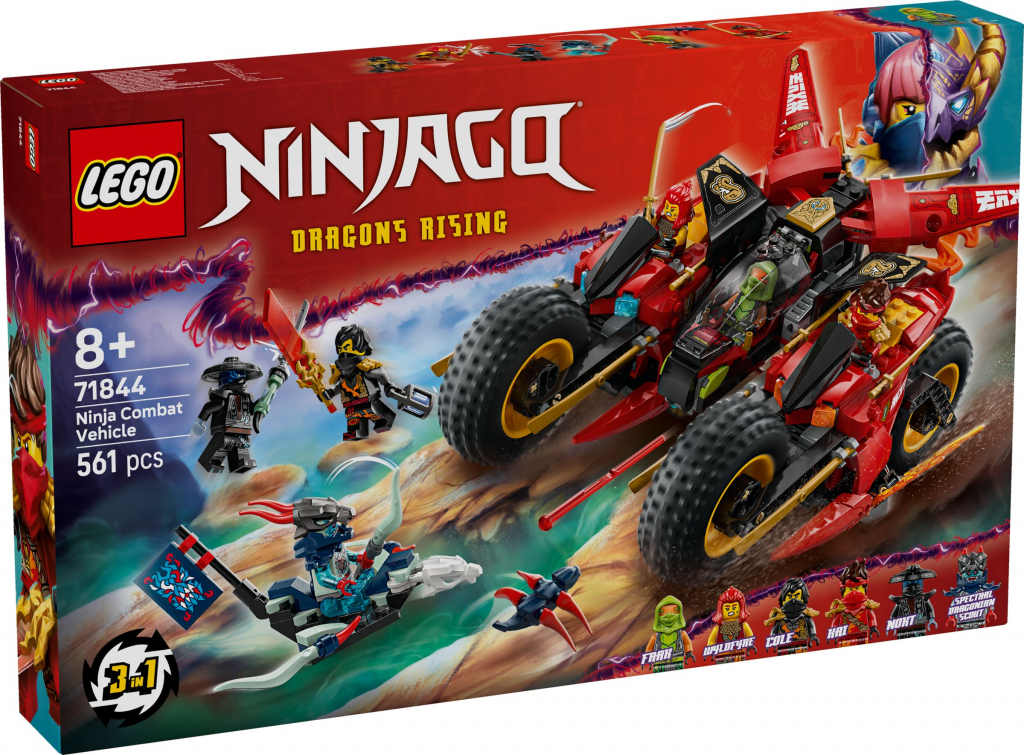 LEGO® Ninjago 71844 Ninja-Actionflitzer [neu]