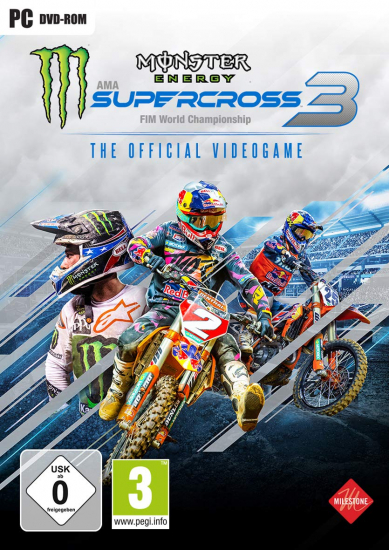 Monster Energy Supercross The Official Videogame 3 (deutsch) (AT PEGI) (PC DVD)