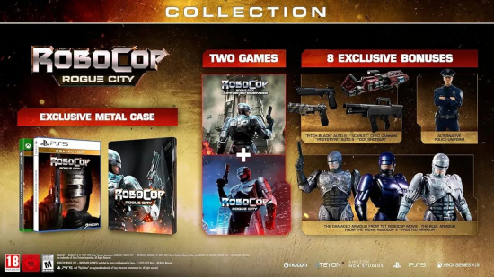 Preview: RoboCop Rogue City Collection [uncut] (deutsch spielbar) (AT PEGI) (PS5)