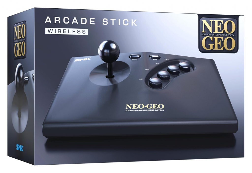 NEO GEO AES+ Arcade-Stick schwarz/black [neu]