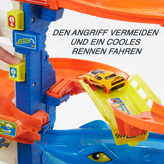 Mattel Hot Wheels City Hai-Angriff Spielset (HDP06)