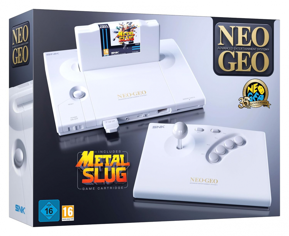 NEO GEO AES+ Anniversary Edition Konsole inkl. Arcade-Stick & Netzteil [neu]