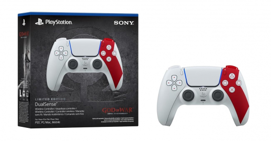PlayStation 5 DualSense® Wireless-Controller - God of War™ 20th Anniversary Limited Edition [neu]