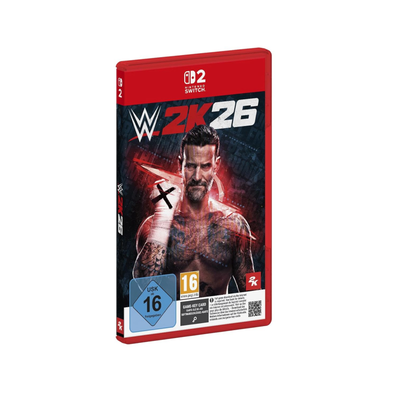 WWE 2K26 (deutsch spielbar) (DE USK) (Nintendo Switch 2) inkl. JOE HENDRY PACK