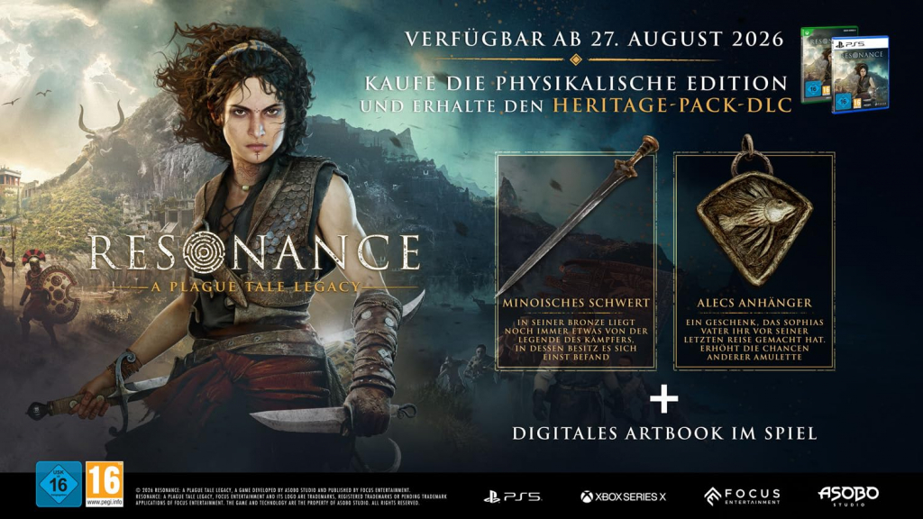 Preview: Resonance A Plague Tale Legacy [uncut] (deutsch spielbar) (AT PEGI) (XBOX Series X) inkl. Heritage-Pack-DLC