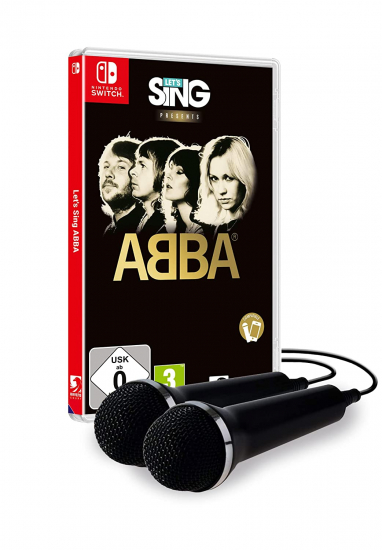 Lets Sing ABBA + 2 Mikrofone (deutsch) (AT PEGI) (Nintendo Switch)