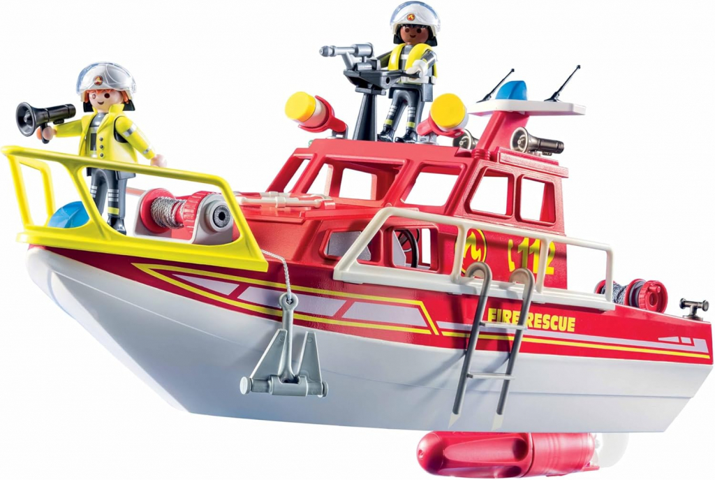 PLAYMOBIL Action Heroes 71598 Feuerlöschboot [neu]