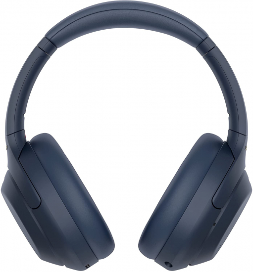 Sony WH-1000XM4 kabellose Bluetooth Noise Cancelling Kopfhörer (30h Akku, Touch Sensor, Headphones Connect App, Schnellladefunktion, optimiert für Amazon Alexa, Headset mit Mikrofon) Midnight Blue Blau (WH1000XM4L.CE7)