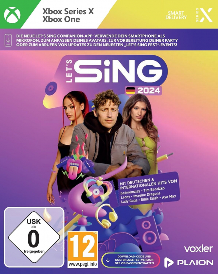 Lets Sing 2024 German Version (deutsch spielbar) (AT PEGI) (XBOX ONE / XBOX Series X)