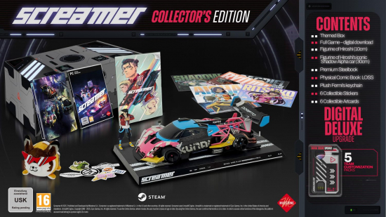 Screamer Collector's Edition (englisch spielbar) (AT PEGI) (PC) [Code in a Box] inkl. 5 DLC Pakete