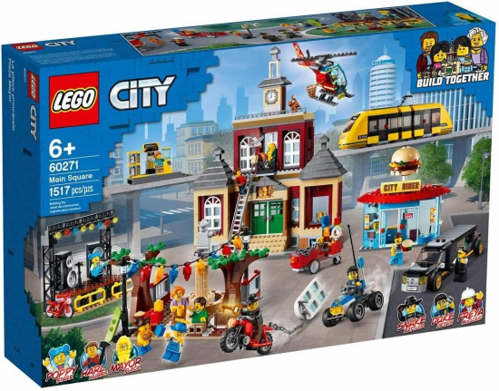 LEGO® City 60271 Stadtplatz [neu - Verpackungsschaden]