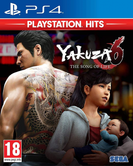 Yakuza 6 The Song of Life [Playstation Hits] [uncut] (englisch spielbar) (EU PEGI) (PS4)