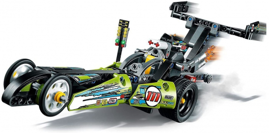 LEGO Technic 42103 Dragster Rennauto [neu - Verpackung hat leichte Lagerspuren]